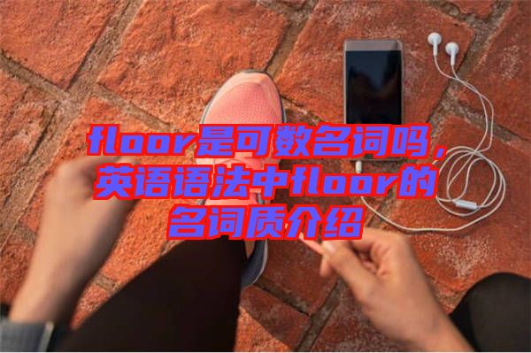 floor是可數(shù)名詞嗎，英語語法中floor的名詞質(zhì)介紹