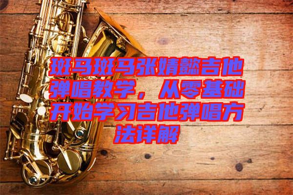 斑馬斑馬張婧懿吉他彈唱教學，從零基礎開始學習吉他彈唱方法詳解