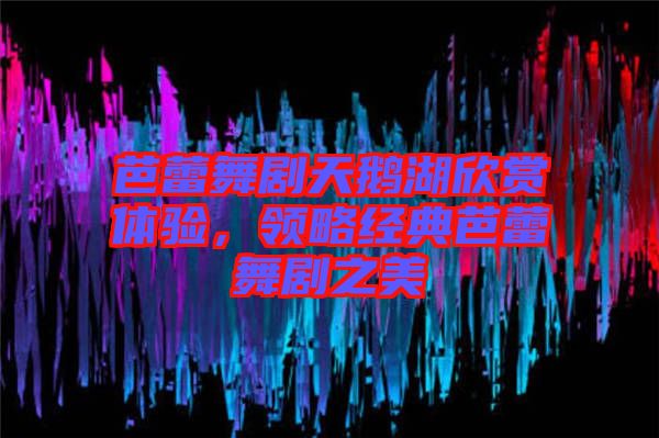 芭蕾舞劇天鵝湖欣賞體驗，領略經典芭蕾舞劇之美