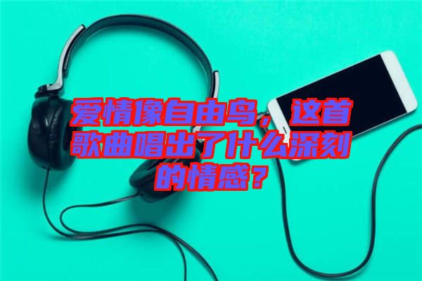 愛情像自由鳥，這首歌曲唱出了什么深刻的情感？