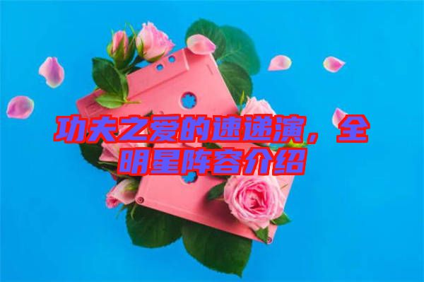 功夫之愛的速遞演，全明星陣容介紹